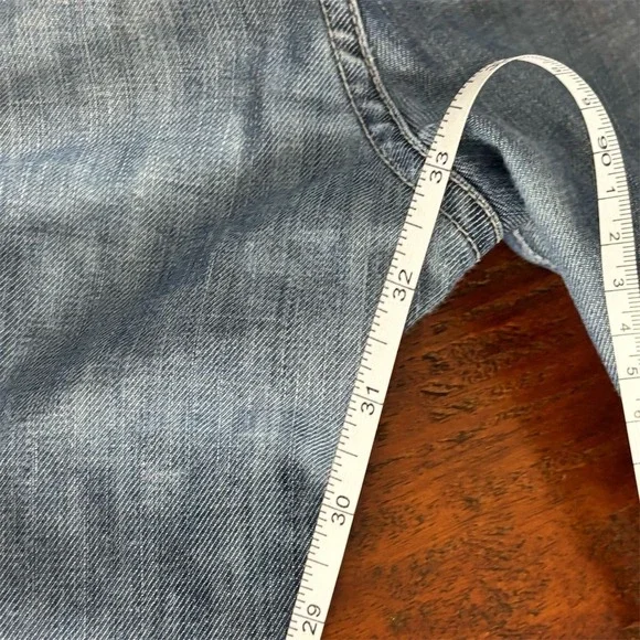 Citizens of Humanity Sid Straight Leg Jeans Blue Mens 33 Made in USA Denim - Picture 13 of 13